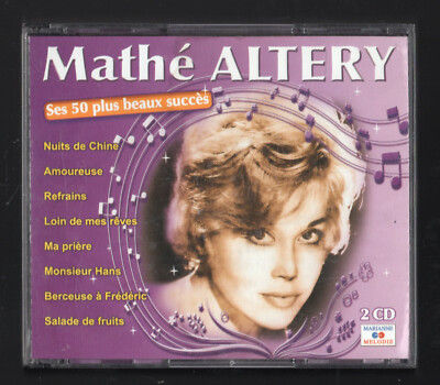 SELTENE 2 CD   Mathé Altery - Seine 50 schönsten Hits   Doppelalbum