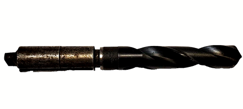 CLEFORGE 1" MORSE TAPER SHANK 2 FLUTE DRILL BIT 403321 - Foto 1 di 6