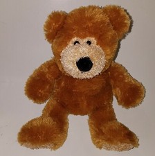 Princess Soft Toys Brown Teddy Bear Bean Bag Plush 2007 10" Stuffed Animal Lovey