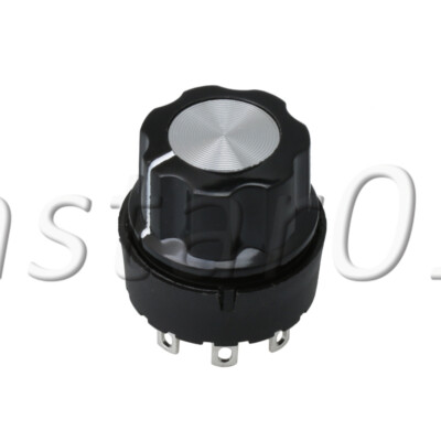 3x Selector Rotary Switch PA66 Black for Mixer Juicer Soya-bean Milk Machine