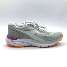 Diadora Womens Mythos Blushield 5 Running Shoes Gray 101.175619 Lace Up Mesh 7W