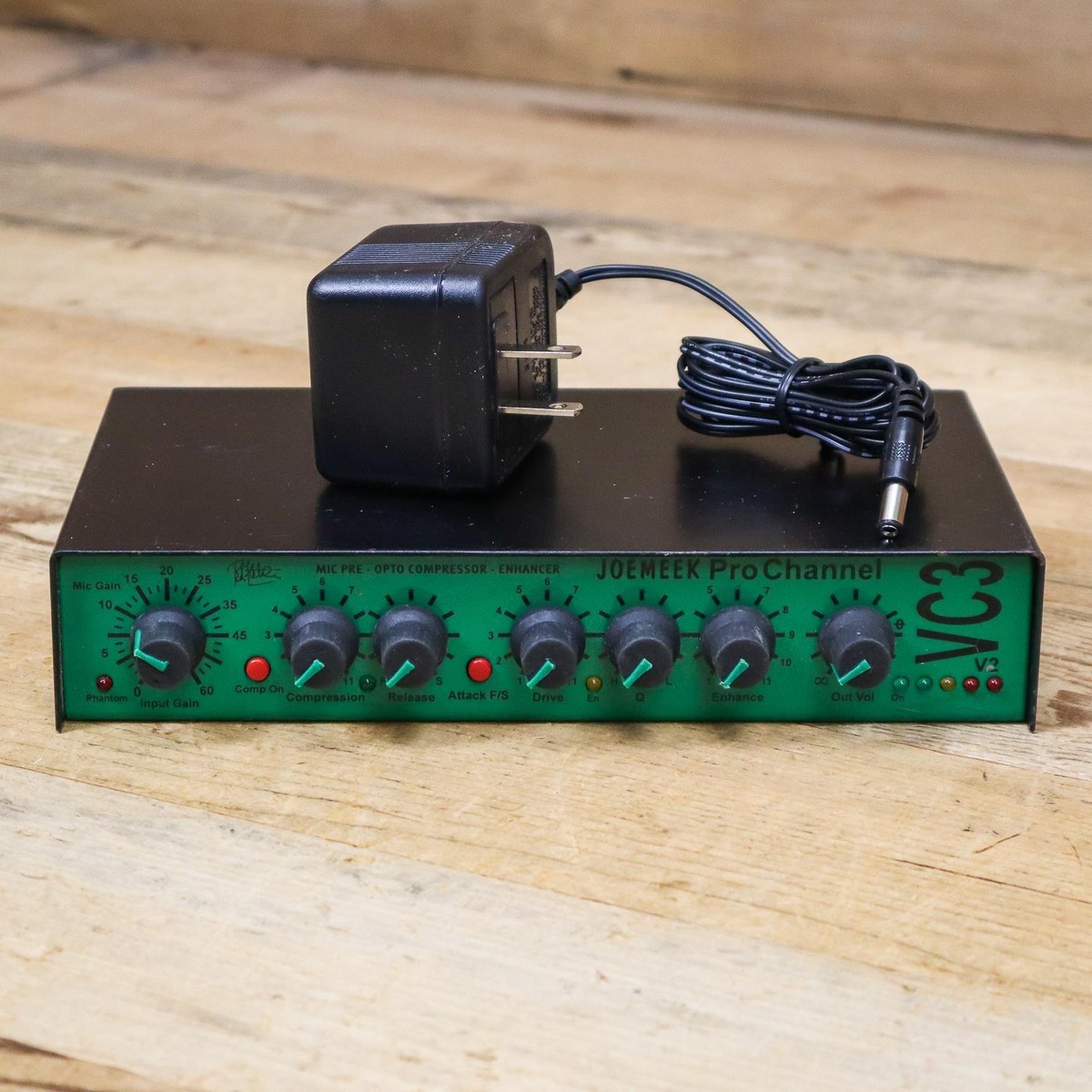 Joemeek Pro Channel VC3 V2 マイクプリアンプ Joe Meek VC3 V2.02 Pro channel Compressor Tested | eBay