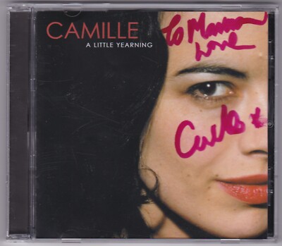 Camille - A Little Yearning - CD (Signed) COSCD01 cat-o-stripes)
