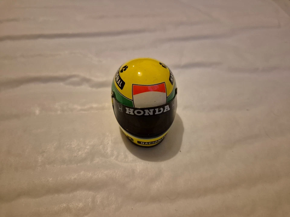 MINICHAMPS 1/8 CLASSIC MCLAREN HONDA 1989 AYRTON SENNA FORMULA 1 F1 HELMET - Image 3 of 4