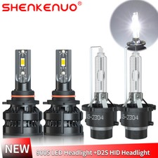 For 2003- 2005 Mazda 3 9005 D2s Ledhid Headlight Highlow Beam Bulbs Combo Kit For 2003- 2005 Mazda 3 9005 D2s Ledhid Headlight Highlow Beam Bulbs Combo Kit