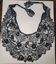 Sequin Beaded Lace Wrap Collar, Shoulder Shrug Shawl