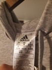 ADIDAS HOODIE  WOMEN GRAY  MEDIUM  BRAND NEW — photo 4