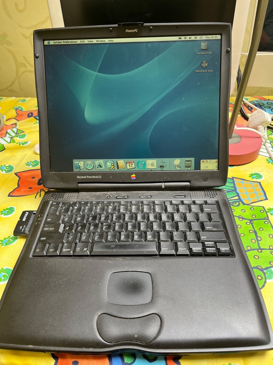 Apple Macintosh PowerBook G3 ブラック　ジャンク Apple Macintosh PowerBook G3 Wall street - 266MHz, 320MB RAM, Mac