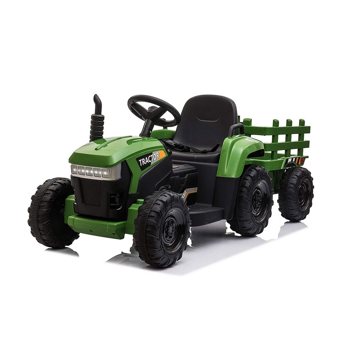 Battery operated on sale toy tractor