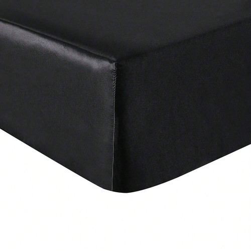 Satin Bed Sheets 10 Colors Faux Silk Shet Set Cooling Soft Sheet With Deep Pocke - Picture 4 of 16