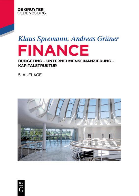 Finance Klaus Spremann