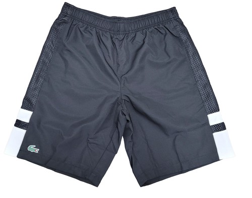 Lacoste Black/White Court Shorts | eBay