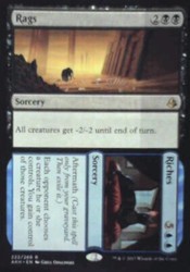 Rags // Riches #222 Amonkhet Rare Sorcery