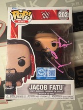 Jacob Fatu ACOA Signed WWE Funko Pop! Autograph - WWE Roman Reigns Bloodline