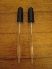 2 GLASS DROPPERS