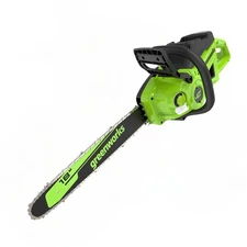 Greenworks 40V 18 inch Cordless Chainsaw 2000W Brushless Motor - Tool Only