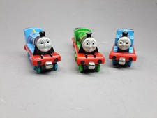 Diecast Thomas and Friends Trains And Coal Carts Vintage 2002 Era Lot Of 3