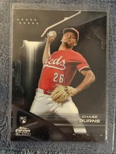 🔥2026 Topps Chrome Black Chase Burns RC Reds🔥
