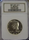 1967 SMS US Kennedy Half 50c NGC MS68