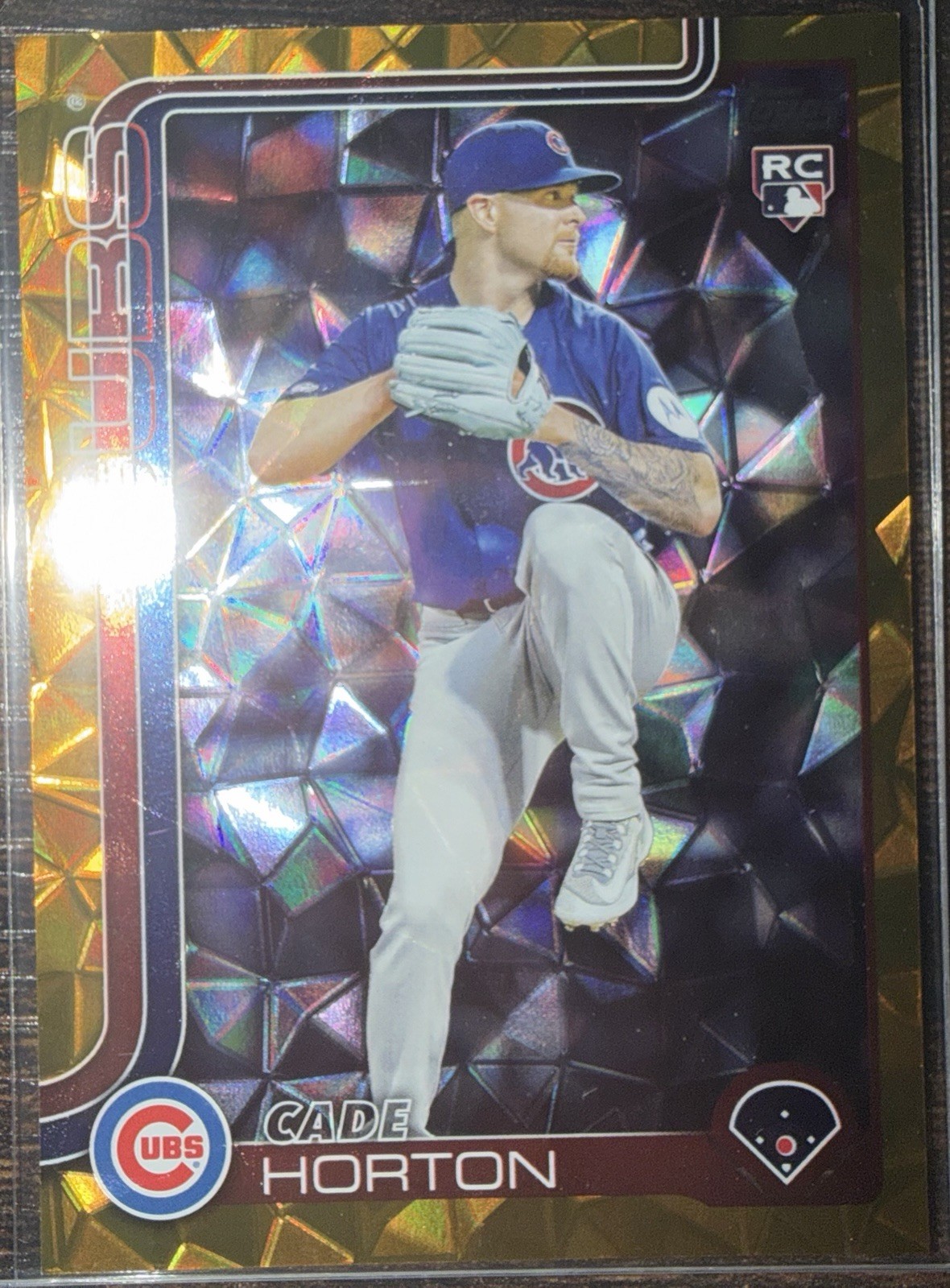 2025 Topps Update Series - Cade Horton #US140 Gold Diamante Foil (RC) /50