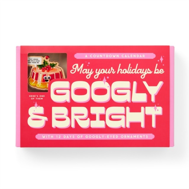 Googly & Bright Holiday Ornament Countdown Calendar Brass Brass Monkey - Image 4