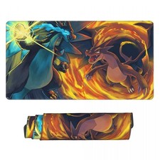 Mega Charizard Battle Mouse Pad Dragon Gaming Desk Mat Gifts PHN569