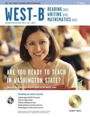 WEST-B w/CD-ROM (Test Preps) - Paperback By The Editors of REA - VERY GOOD