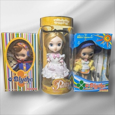 Little Pullip Fantastic Alice & Petit Blythe 2 Dolls Set, Unused, Openable Box