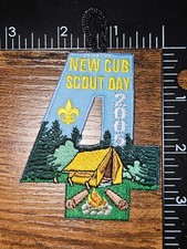 New Cub Scout 2005 Number 4 Shaped Patch 2005 BSA Patch