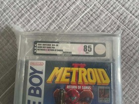 Metroid II: Return of Samus Nintendo Game Boy VGA 85 NM+ - FACTORY SEALED
