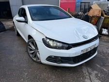 2011 VOLKSWAGEN SCIROCCO GT 2.0 DIESEL BREAKING PARTS LUGANO WHEELS WHITE LB9A