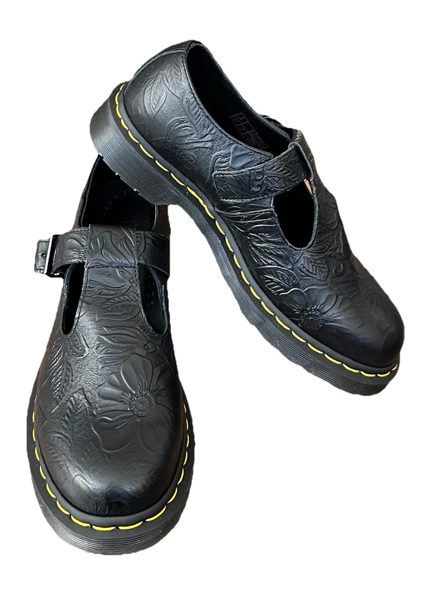 ❤️新品❤️Dr. Martens Mary Jane Floral Dr. Martens Womens 8065 Mary Jane Floral Mash Up Backhand