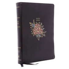 KJV Super Giant Print Reference Bible Black Floral BRAND NEW in Shrink Wrap!!!!