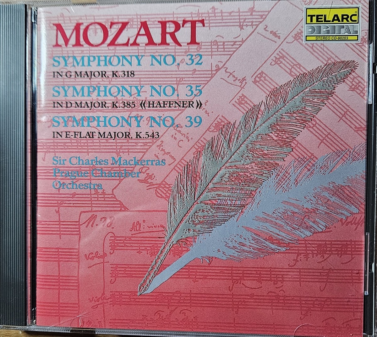 Mozart: Symphonies Nos. 32, 35 & 39 (Telarc CD-80203) Charles