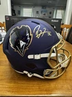 Ray Lewis Autographed Baltimore Ravens F/S Alt 24 Speed Helmet - Beckett W Holo