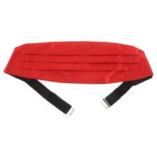 Red Dress Girdle Wedding Event Belt Men's Cummerbund Mens Belts Casual