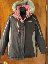 ZeroXposur Winter Coat Hooded Ski Jacket Girls 16 Pink Removable Lining/ Jacket