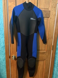 Mens H2Odyssey Wet Suit Long Sleeve Size Small