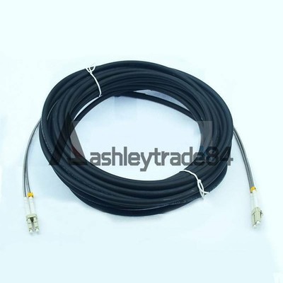 3M Outdoor Field Fiber Patch Cord LC UPC to LC UPC MM Multi-Mode Duplex Cable *h