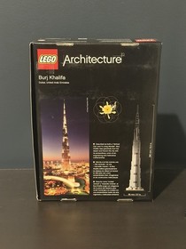 LEGO ARCHITECTURE: Burj Khalifa (21031) | Full Set With Box And Instructions