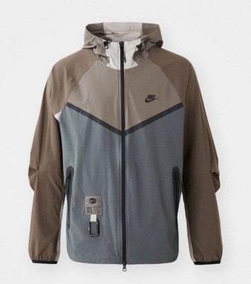 Nike Sportswear TECH WOVEN-Leichte Jacke cave stone/college grey/Gr.L-UVP: 125 