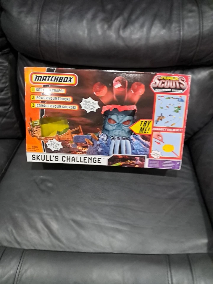 Matchbox Match Box NEW Power Scouts SKULL'S CHALLENGE skulls stomper - Image 2 of 4