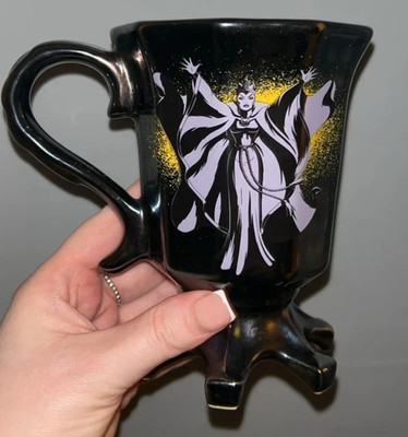 Disney Store Villain Tasse Maleficent Evil Queen Ursula Becher gebraucht sehr gut