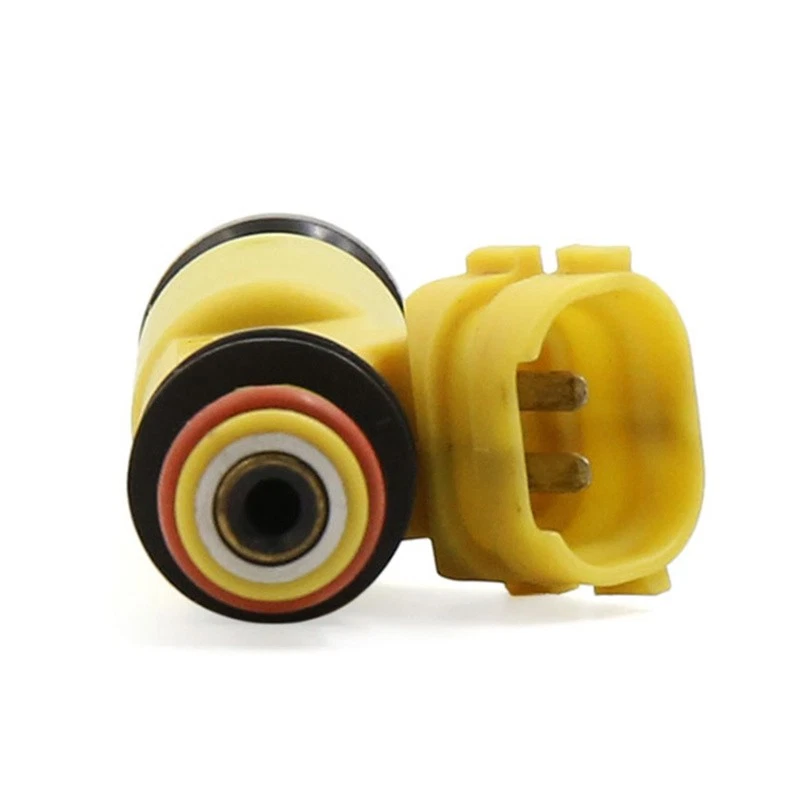 4 piezas inyectores de combustible amarillos compatibles para Mazda RX-8 2004-2008 #195500-4450 nuevos Foto 3 de 4