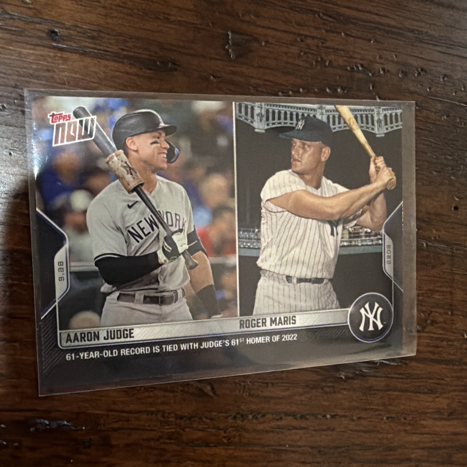 2022 Topps Now - Aaron Judge, Roger Maris #976 /19741