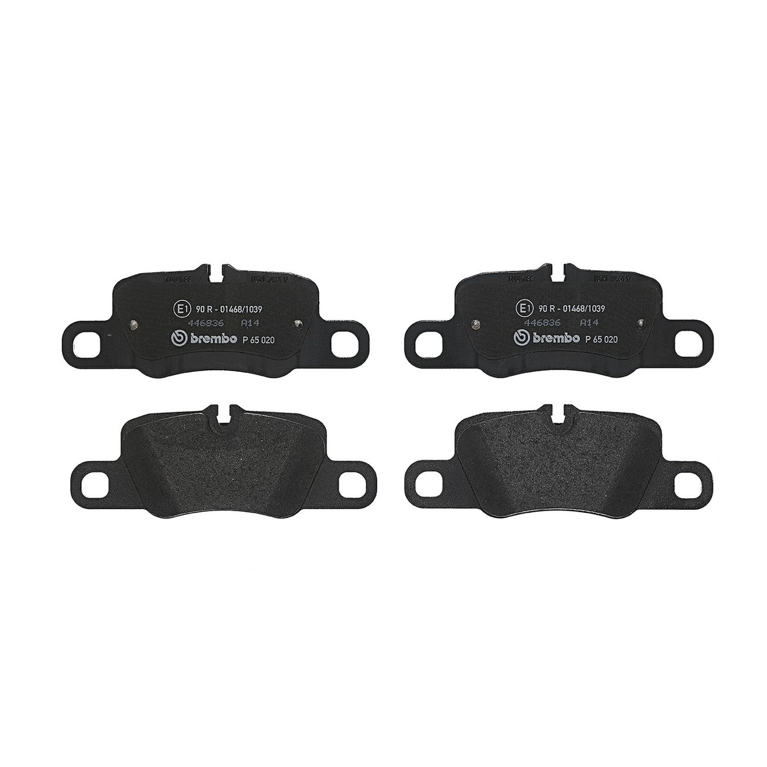 Brembo P65020 Disc Brake Pad Set For 10-21 Porsche 911 Panamera