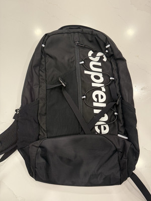 NWOT Supreme SS17 Backpack Black