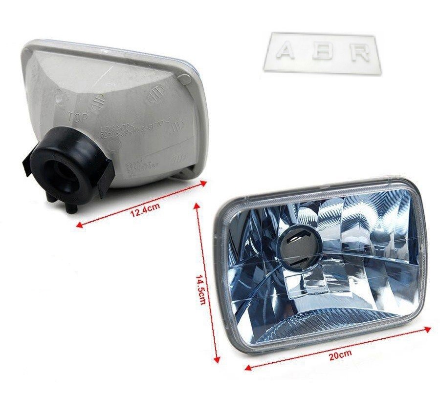 RAYBRIG Blue Headlight For Nissan Silvia Gazelle (180SX AE86 FC3S