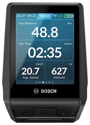 Bosch Nyon E-Bike Head Unit with Wi-Fi & Smartphone Connectivity, Touch Display