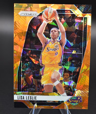 2024 Panini Prizm WNBA Lisa Leslie Orange Ice Prizm #98 Los Angeles Sparks